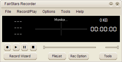 FairStars Recorder Screenshot